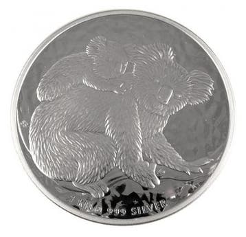 Koala 1 kg 2008 (13.188 oplage), Verzenden, Losse munt, Zilver