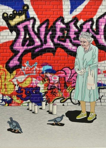 Dylan Izaak (1971) - Queen Graffiti
