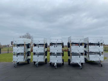 BAGAGEWAGEN VERHUUR MIDDEN - NEDERLAND BIJ KRAAY B.V!, Ophalen, Nieuw