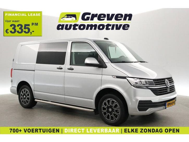 Volkswagen Transporter 2.0 TDI L1H1 | Airco | Carplay |, Auto's, Bestelauto's, Handgeschakeld, Diesel, Zilver of Grijs, Euro 6