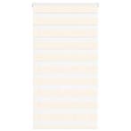 vidaXL Zebra rolgordijn 90x150 cm stofbreedte 85,9 cm, Verzenden, Nieuw, Beige