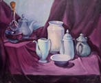 Juan Carreras (1949) - Naturaleza en malva