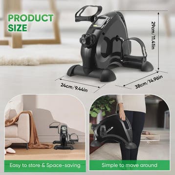 Mini Hometrainer Fiets voor Arm en Benen - Compacte Oefenfie, Verzenden, Nieuw