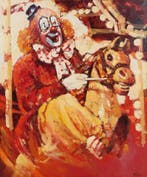 Henri Hess (1950) - Clown, Antiek en Kunst