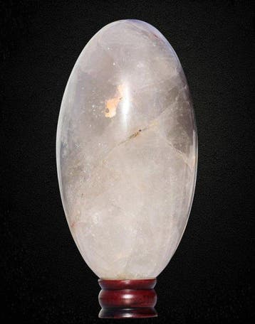 5,7 kg Petalite-kwarts kristal Lingam - 24,5 cm - Brazilië