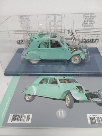 collection Hachette 1/24 - Modelauto - N°11 - la 2CV cassée, Nieuw