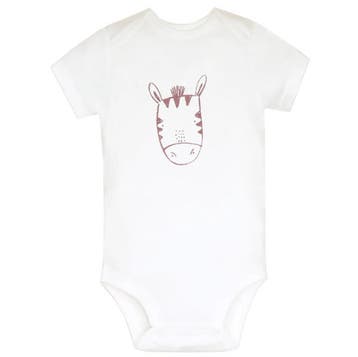 Baby rompertje Giraf natural met bruine opdruk, Nieuw, Sweet-One, Shirtje of Longsleeve, Verzenden