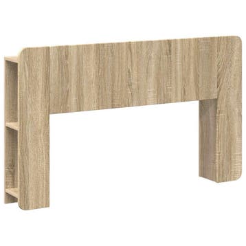 vidaXL Hoofdeinde kas met opslag Sonoma Bewerkt hout, Verzenden, Nieuw, Bruin, Hout