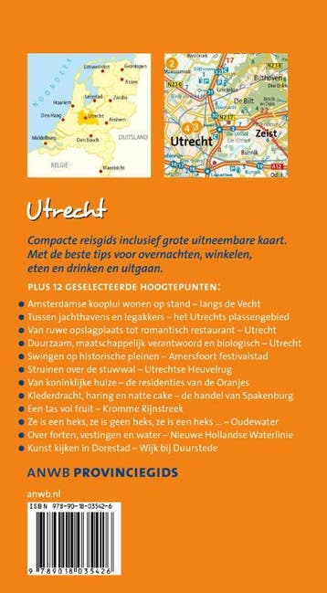 Utrecht / ANWB reisgids 9789018035426 Mirjam Endendijk, Verzenden, Gelezen, Mirjam Endendijk
