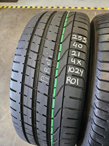 255/40/21 102Y PIRELLI PZERO R01 6,4MM PROFIEL 4x, Ophalen, Gebruikt, 255 mm, 21 inch