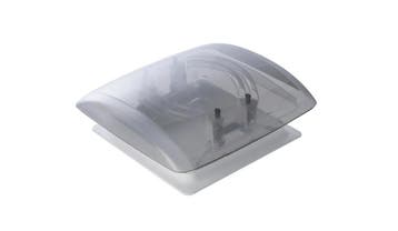 MPK Dakluik VisionVent S Pro Signaalwit-Smoke 28x28cm, Ophalen of Verzenden, Nieuw