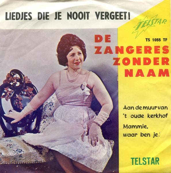 Single - De Zangeres Zonder Naam - Aan De Muur Van t Oude K, Cd's en Dvd's, Vinyl Singles, Verzenden