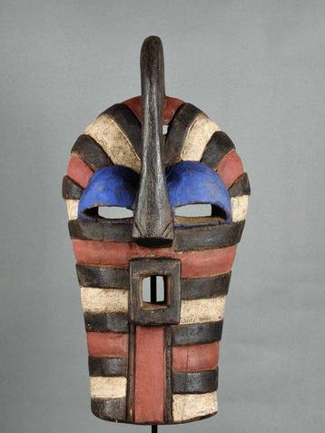 Prachtige kifwebe-masker - Songye - Congo RDC (Zonder