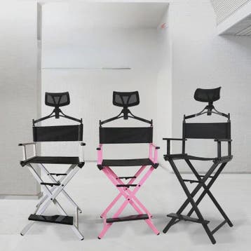 Opvouwbare Aluminium Make-up Stoel - Comfortabel & Draagbaar, Verzenden, Nieuw