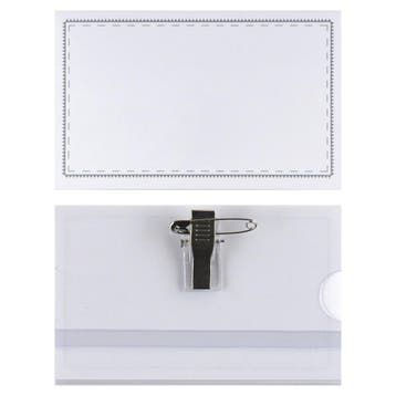 Fako Bijoux - 50x Naambadge Combiklem - 56x90 mm -, Verzenden, Nieuw