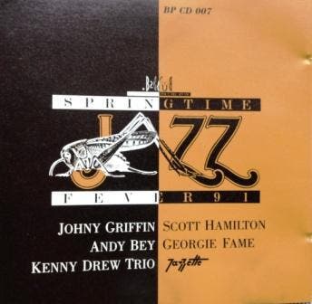 cd - Johnny Griffin - Springtime Jazz Fever 91, Cd's en Dvd's, Cd's | Overige Cd's, Zo goed als nieuw, Verzenden