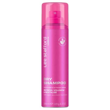 Lee Stafford  Dry Shampoo  Original  Vegan Droogshampoo  200, Verzenden, Nieuw