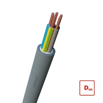 Nexans installatiekabel - YMvK Dca 5x2,5mm² - Rol van 100, Ophalen of Verzenden, Nieuw, Groepenkast