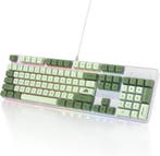 RGB Toetsenbord 104 Toets | Wind | 29% Korting, Computers en Software, Gaming toetsenbord, Nieuw, Ophalen of Verzenden, Qwerty