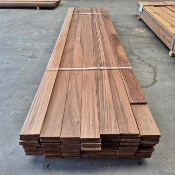 Thermo Frake Geschaafde Plank 3950x140x19mm, Ophalen of Verzenden, Nieuw