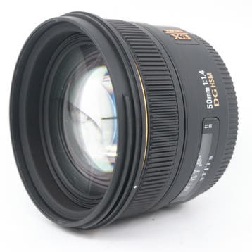 Sigma 50mm F/1.4 EX DG HSM Nikon, Verzenden, Gebruikt