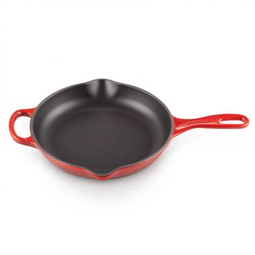 Le Creuset Signature Gietijzeren Koekenpan 20 cm Kersenrood, Huis en Inrichting, Keuken | Potten en Pannen, Nieuw
