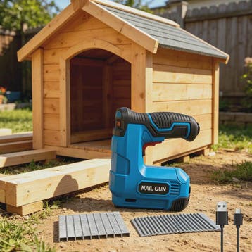 Draadloos Elektrisch Nietpistool - 2-in-1 Oplaadbaar voor Me, Doe-het-zelf en Verbouw, Gereedschap | Handgereedschap, Verzenden
