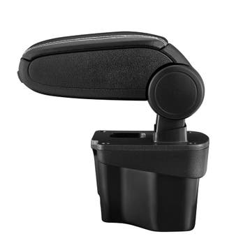 Armsteun Kia Rio III UB 2011-2017 kunstleer zwart wit stikse, Verzenden, Nieuw