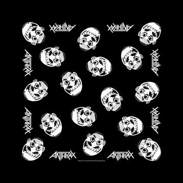 Anthrax - Not Man - Bandana officiële merchandise, Ophalen of Verzenden, Nieuw, Kleding