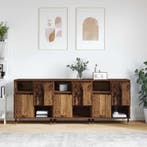 vidaXL Dressoirs 3 pcs Oudhout, Verzenden, Nieuw, Overige houtsoorten, Minder dan 50 cm