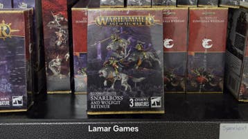 Gloomspite Gitz Snarlboss and Wolfgit Retinue (Warhammer Age, Ophalen of Verzenden, Nieuw