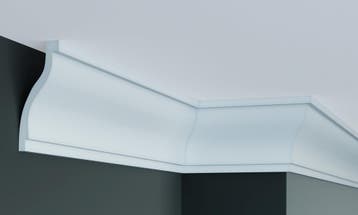 Plafondlijst P918 / K222  (130 x 60 mm), polyurethaan, Ophalen of Verzenden, Nieuw