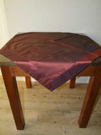 Vierkant tafelkleed tafellaken glanzend - div. kleuren NIEUW, Ophalen of Verzenden, Nieuw, Vierkant, Binnen