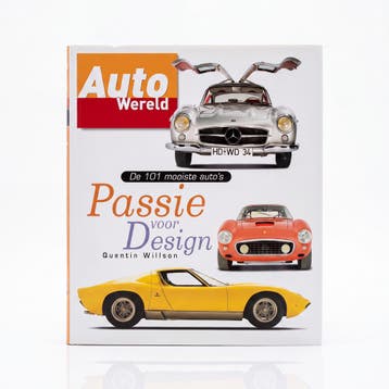 Boek Passie voor Design - De 101 mooiste autos, Verzenden, Zo goed als nieuw