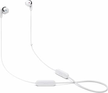 JBL T215 - Draadloze Bluetooth In-ear oordopjes - Wit, Audio, Tv en Foto, Verzenden, Nieuw