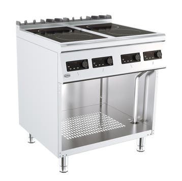 Combisteel | Inductie Kookunit | 400v | 4 Platen | 800x700x9, Ophalen of Verzenden, Nieuw in verpakking