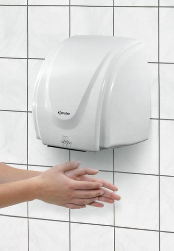 Bartscher Handdroger, 2,1 kW, kunststof, Ophalen of Verzenden, Nieuw