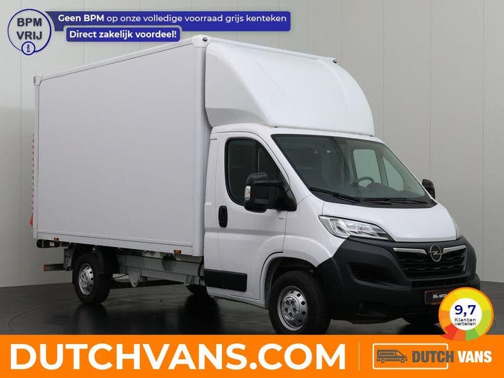 Opel Movano Laadklep Bakwagen+Laadklep | wit, Auto's, Bestelauto's, Lease, Handgeschakeld, BTW verrekenbaar, Diesel, Wit, Opel
