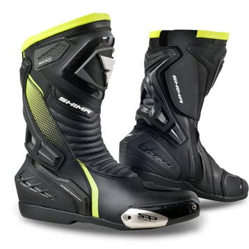 SHIMA RSX-6 Zwart Geel Motorlaarzen, Nieuw met kaartje, SHIMA, Laarzen, Heren