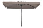 Madison Profi-line stokparasol 350x350 cm. - Taupe, Verzenden, Nieuw, Stokparasol
