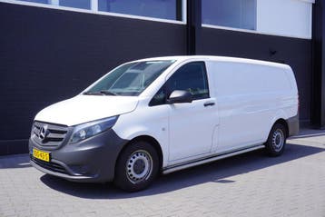 Mercedes-Benz Vito L3H1 | Financial Lease voor 193 p/mnd, Stof, Gebruikt, Overige carrosserieën, Wit