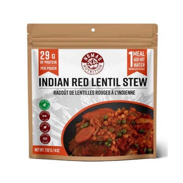 Indian Red Lentil Stew - 650 kcal - Nomad Nutrition