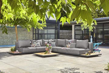 Suns Kota loungeset links light anthracite SALE |, Ophalen of Verzenden, Nieuw