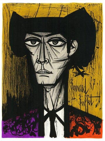 Bernard Buffet (1928-1999) - Toreador, Antiek en Kunst