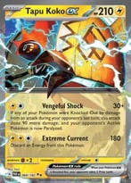 Tapu Koko ex 068/182 Paradox Rift, Ophalen of Verzenden, Nieuw, Losse kaart, Foil