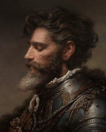 Piotr Topolski (XX-XXI) - Draftsman in armor