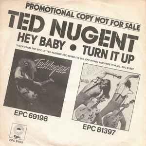 vinyl single 7 inch - Ted Nugent/Lone Star - Hey Baby / A..., Verzenden, Zo goed als nieuw, 7 inch, Rock en Metal
