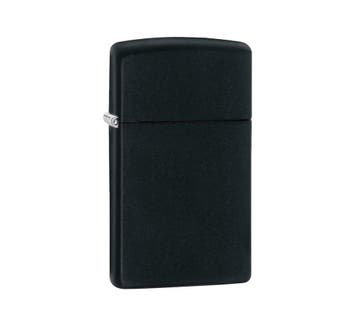 Zippo Black (slim), Verzenden, Nieuw, Aansteker