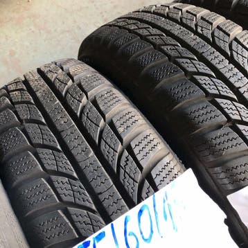 2 x GT Radial 155-60-15 Winterbanden 8mm, Auto-onderdelen, Banden en Velgen, Gebruikt, Band(en), Personenwagen, 15 inch