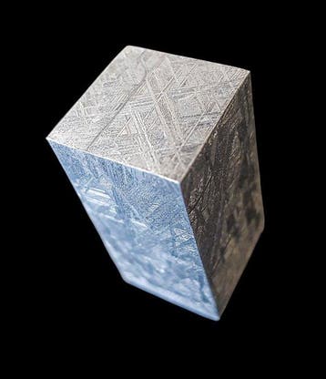 Muonionalusta meteoriet HQ Swedish Cube 121 gram - Hoogte: 4